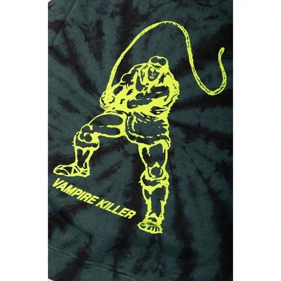 Select‎ Start Castlevania Retro Vampire Killer Simon Belmont Video Game Crewneck - Picture 4 of 8